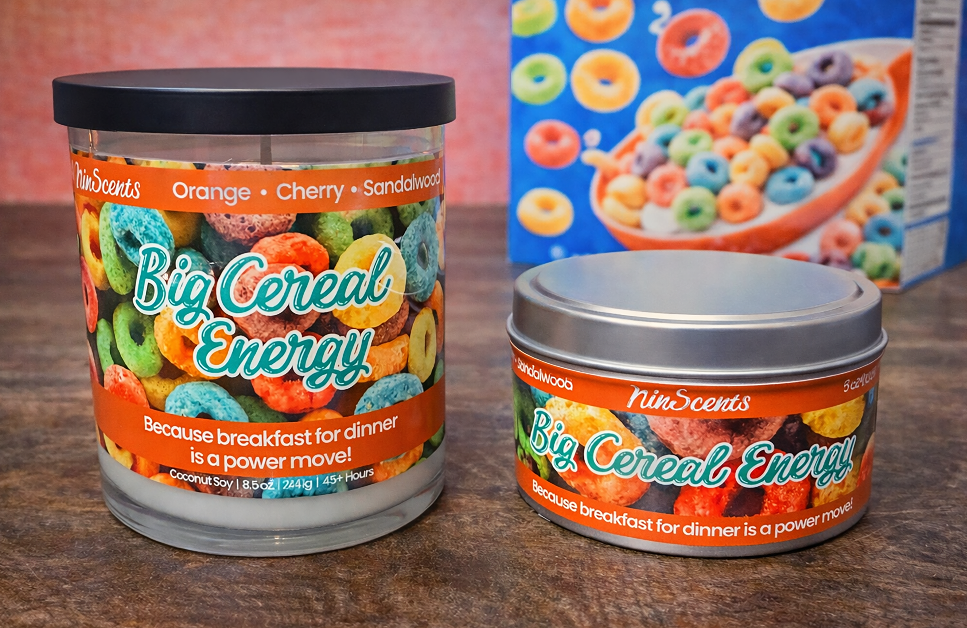 Big Cereal Energy Candle