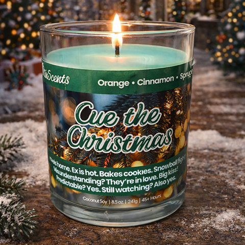 Cue the Christmas Candle