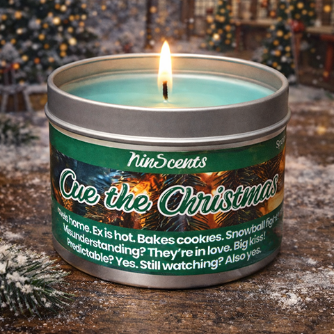 Cue the Christmas Candle